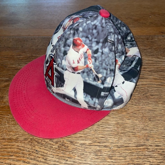California Angles Mike Trout Adult Hat - Picture 3 of 7